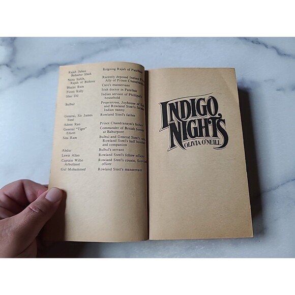 Indigo Nights By Olivia O'Neill  Paperback - Picture 5 of 10